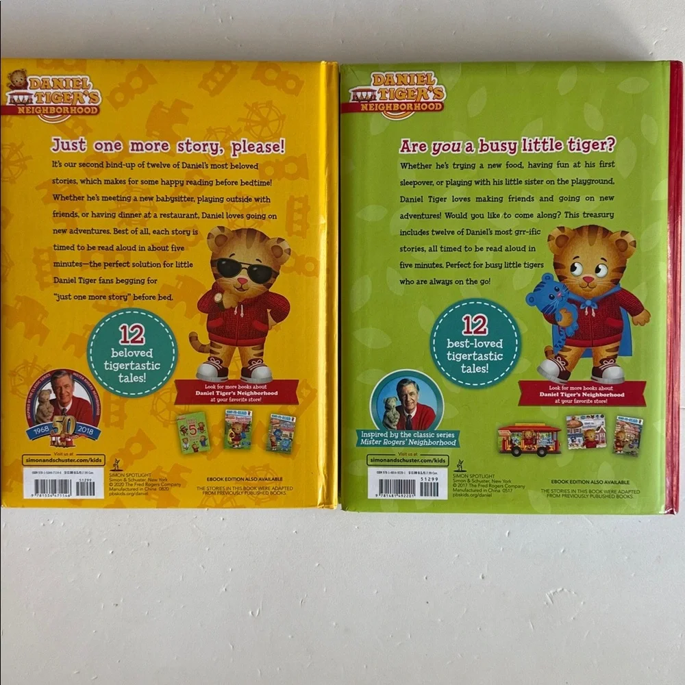 Daniel Tiger enjoy story